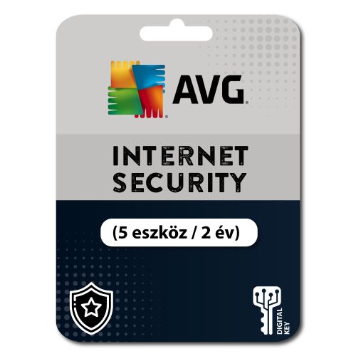 AVG Internet Security (5 eszköz / 2 év)