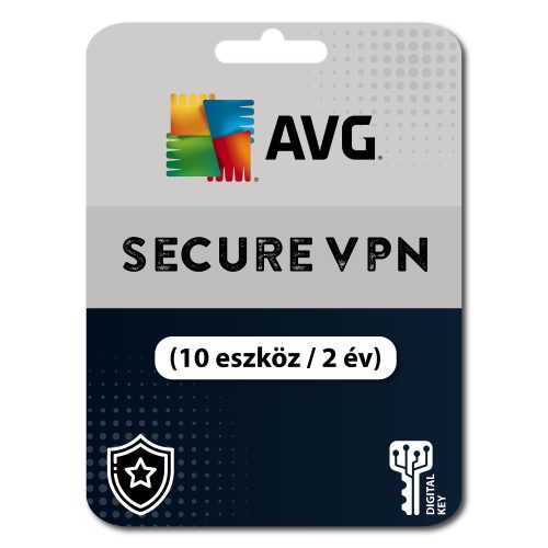 AVG Secure VPN (10 eszköz / 2 év)