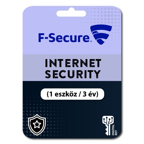 F-Secure Internet Security (1 eszköz / 3 év)