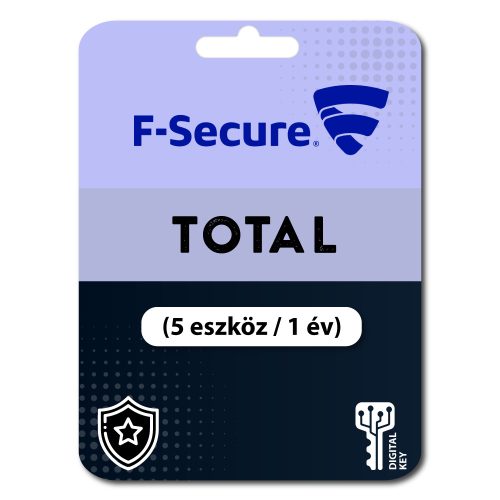 F-Secure Total (5 eszköz / 1 év)